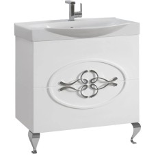 Тумба белый глянец 82 см Belux Ксанти НП 86-02