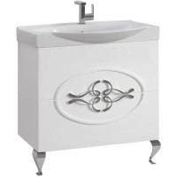 Тумба белый глянец 99,6 см Belux Ксанти НП 106-02