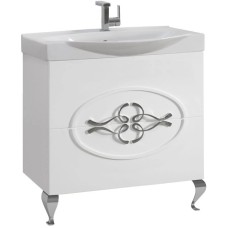 Тумба белый глянец 99,6 см Belux Ксанти НП 106-02