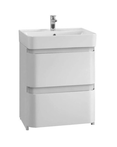 Тумба белый глянец 59,8 см Belux Олимпия Н 61-02