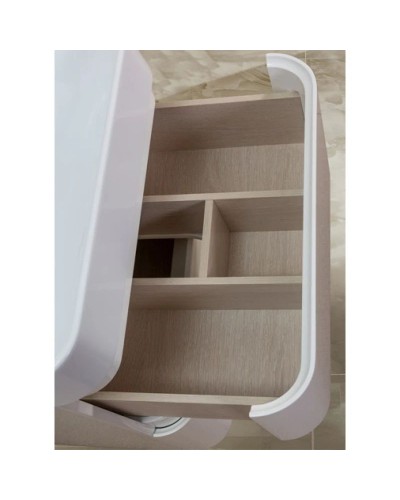 Тумба белый глянец 59,8 см Belux Олимпия Н 61-02