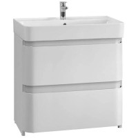 Тумба белый глянец 80 см Belux Олимпия Н 81-02