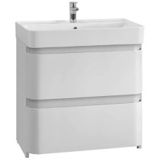 Тумба белый глянец 80 см Belux Олимпия Н 81-02