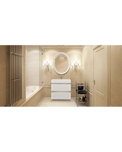 Тумба белый глянец 80 см Belux Олимпия Н 81-02