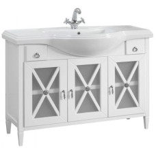 Тумба белый глянец 116,7 см Belux Рояль Н 120-02