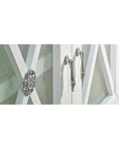 Тумба белый глянец 116,7 см Belux Рояль Н 120-02