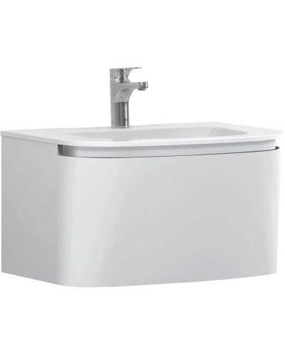 Тумба белый глянец 79,8 см Belux Темза НП 80-01