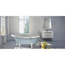 Тумба белый глянец 79,8 см Belux Темза НП 80-01