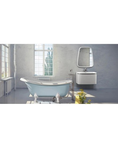 Тумба белый глянец 79,8 см Belux Темза НП 80-01