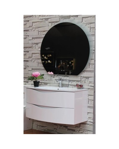 Тумба Bianco Lucido 90 см BelBagno Smile BB900TVC/BL
