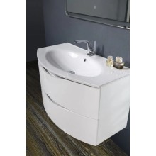 Тумба Bianco Lucido 90 см BelBagno Smile BB900TVC/BL