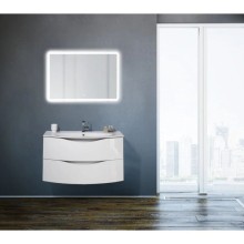 Тумба Bianco Lucido 100 см BelBagno Smile BB1000TVC/BL