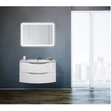 Тумба Bianco Lucido 100 см BelBagno Smile BB1000TVC/BL