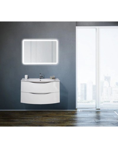 Тумба Bianco Lucido 100 см BelBagno Smile BB1000TVC/BL