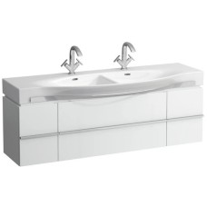 Тумба белый глянец 149,5 см 2 ящика, 2 дверцы Laufen Case 4.0135.4.075.475.1