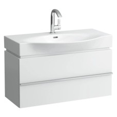 Тумба белый глянец 89,3 см 2 ящика Laufen Case 4.0125.2.075.475.1