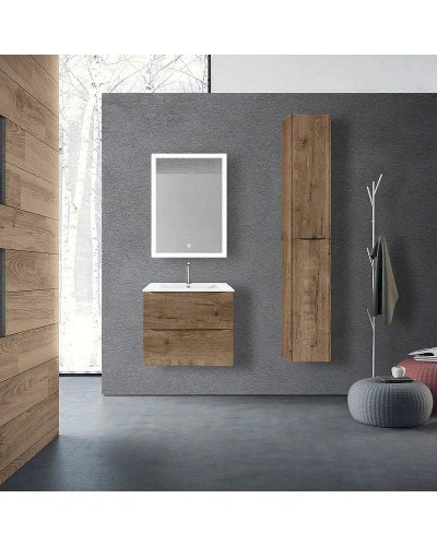 Тумба под раковину Vincea Mia 60 VMC-2MC600VO подвесная V.Oak