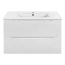Тумба под раковину Vincea Mia 80 VMC-2MC800GW подвесная G.White
