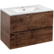 Тумба под раковину Vincea Mia 80 VMC-2MC800RW подвесная R.Wood