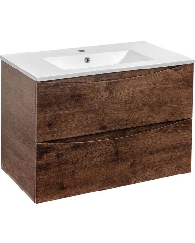 Тумба под раковину Vincea Mia 80 VMC-2MC800RW подвесная R.Wood