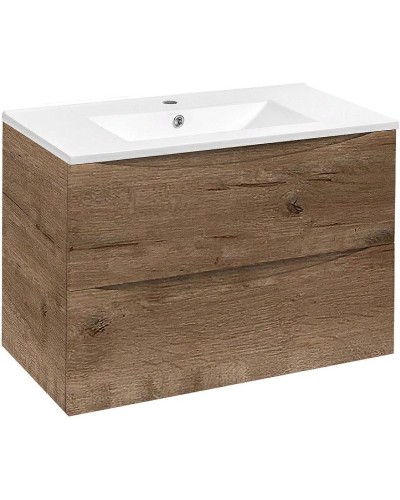 Тумба под раковину Vincea Mia 80 VMC-2MC800VO подвесная V.Oak