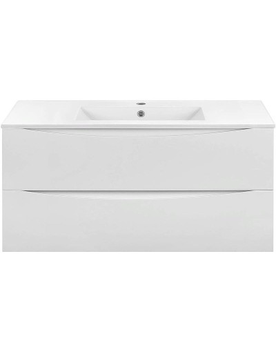 Тумба под раковину Vincea Mia 100 VMC-2MC100GW подвесная G.White
