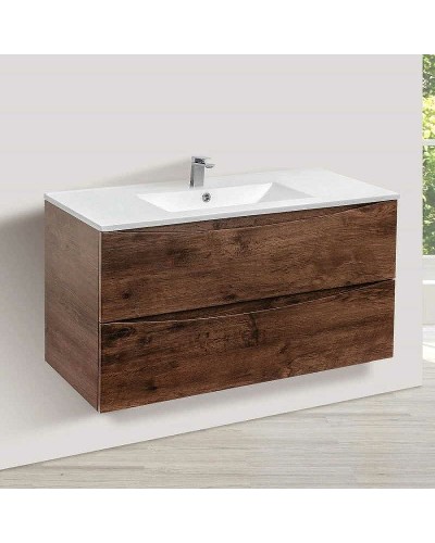 Тумба под раковину Vincea Mia 100 VMC-2MC100RW подвесная R.Wood