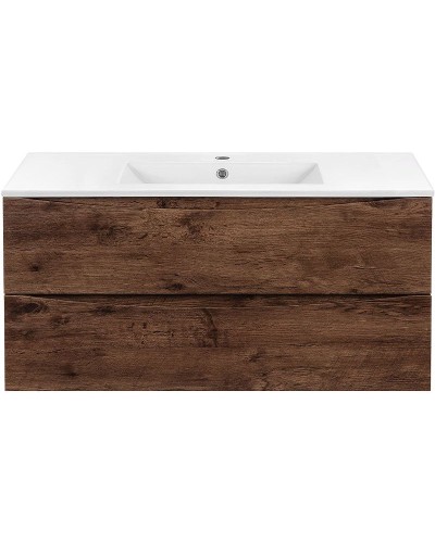 Тумба под раковину Vincea Mia 100 VMC-2MC100RW подвесная R.Wood