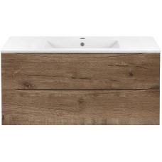 Тумба под раковину Vincea Mia 100 VMC-2MC100VO подвесная V.Oak