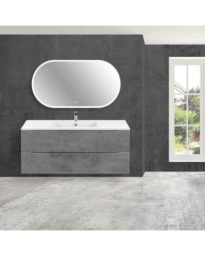 Тумба под раковину Vincea Mia 120 VMC-2MC120BT подвесная Beton