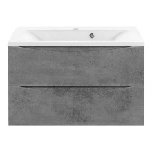 Тумба под раковину Vincea Mia 80 VMC-2MA800BT подвесная Beton
