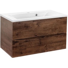 Тумба под раковину Vincea Mia 80 VMC-2MA800RW подвесная R.Wood