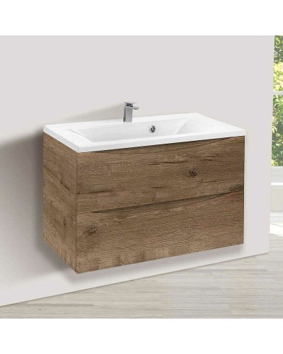 Тумба под раковину Vincea Mia 90 VMC-2MA900VO подвесная V.Oak