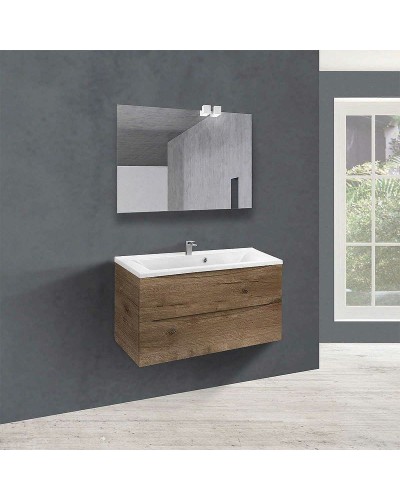 Тумба под раковину Vincea Mia 90 VMC-2MA900VO подвесная V.Oak