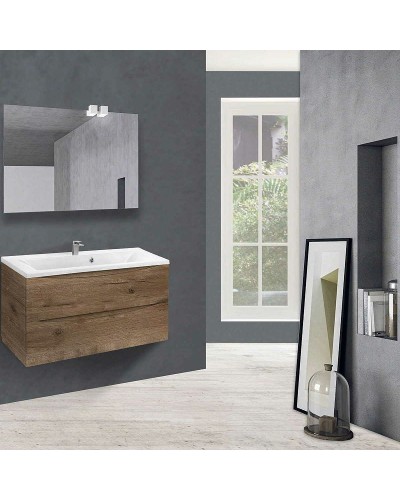 Тумба под раковину Vincea Mia 90 VMC-2MA900VO подвесная V.Oak