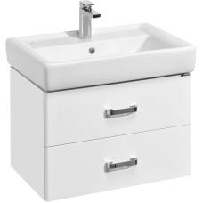 Тумба под раковину Aquaton Америна 67 1A137601AM010 подвесная Белая глянцевая