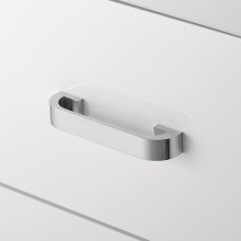 Тумба под раковину Aquaton Америна 67 1A137601AM010 подвесная Белая глянцевая