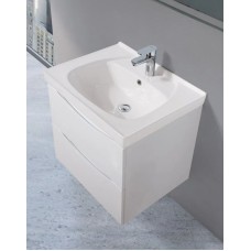 Тумба Bianco Lucido 57,4 см BelBagno Fly FLY-600/EMP-2C-SO-BL-P