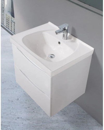 Тумба Bianco Lucido 57,4 см BelBagno Fly FLY-600/EMP-2C-SO-BL-P