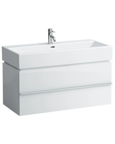 Тумба белый матовый 99 см 2 ящика Laufen Case 4.0128.2.075.463.1