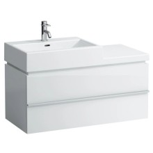 Тумба белый матовый 99 см 2 ящика Laufen Case 4.0128.2.075.463.1