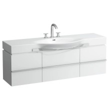 Тумба белый матовый 149,3 см 1 ящик, 2 дверцы Laufen Case 4.0135.1.075.463.1