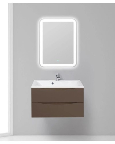 Тумба Cioccolato Opaco 80 см BelBagno Marino MARINO-800-2C-SO-CTO-P