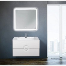 Тумба Bianco Lucido 80 см BelBagno Onda ONDA-800-2C-SO-BL