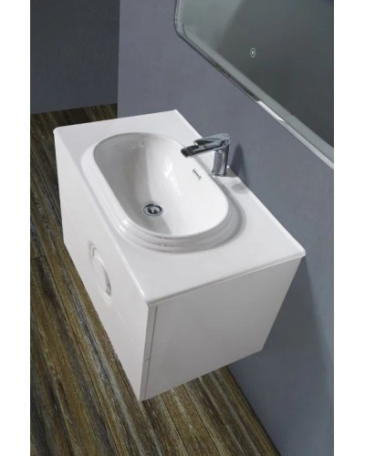 Тумба Bianco Lucido 80 см BelBagno Onda ONDA-800-2C-SO-BL