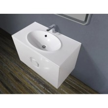 Тумба Bianco Lucido 90 см BelBagno Onda ONDA-900-2C-SO-BL
