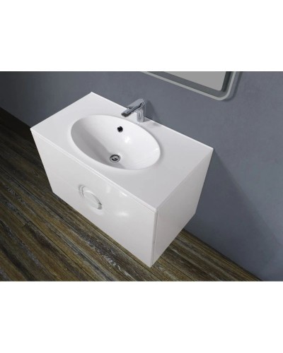 Тумба Bianco Lucido 90 см BelBagno Onda ONDA-900-2C-SO-BL
