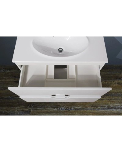 Тумба Bianco Lucido 90 см BelBagno Onda ONDA-900-2C-SO-BL