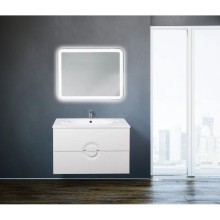 Тумба Bianco Lucido 100 см BelBagno Onda ONDA-1000-2C-SO-BL