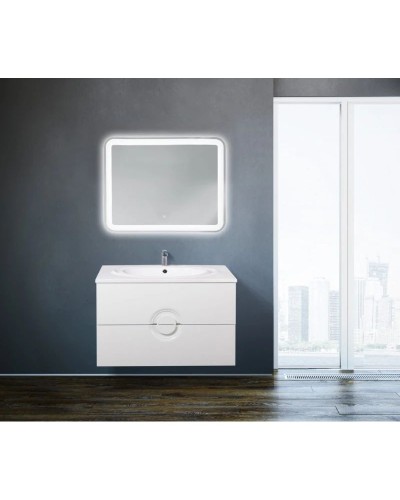 Тумба Bianco Lucido 100 см BelBagno Onda ONDA-1000-2C-SO-BL